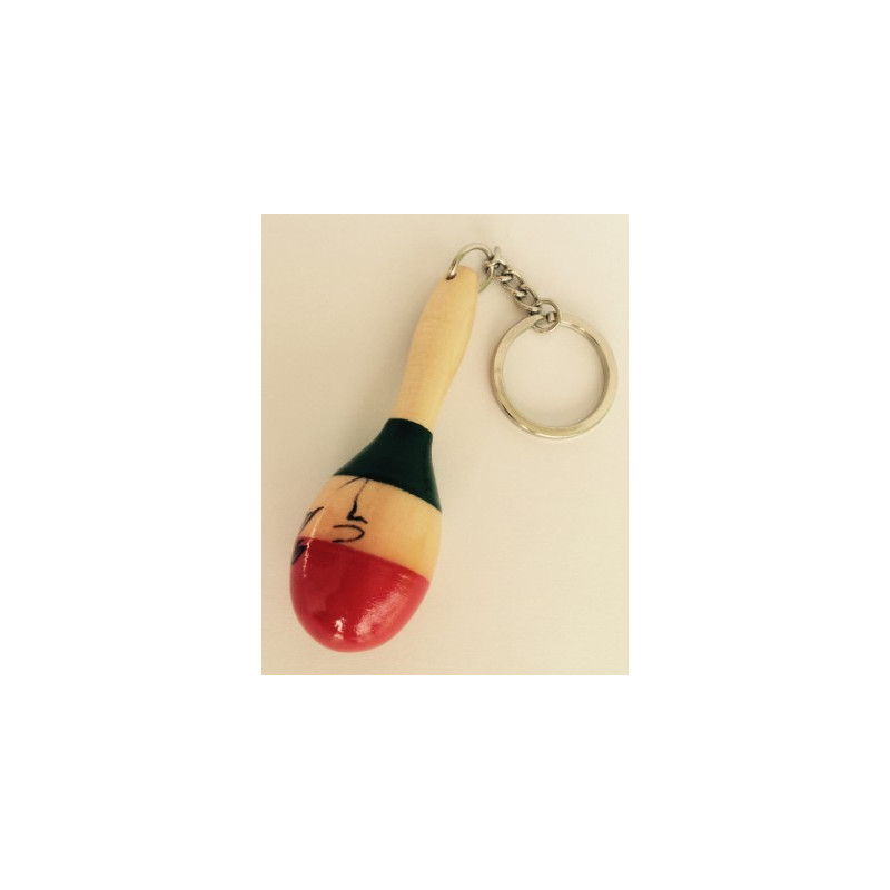 Porte clé Mini-maracas FUZEAU