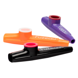 LOT DE 3 KAZOOS MARQUE FUZEAU EN MATIERE PLASTIQUE