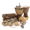 LOT DE 9 INSTRUMENTS D'AFRIQUE