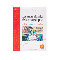 LIVRET-CD LES MOTS SIMPLES DE LA MUSIQUE, L'ABECEDAIRE MUSICAL