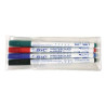 ETUI DE 4 MARQUEURS DE COULEUR A POINTES FINES POUR ARDOISES