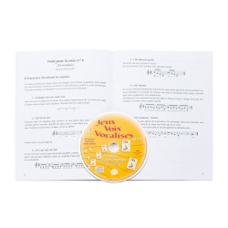 LIVRET-CD JEUX VOIX VOCALISES