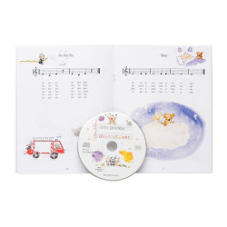 LIVRET-CD A LA PORTEE DES TOUT-PETITS POUR JOUER DES PERCUSSIONS SUR 3 NOTES