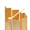 Octoblock | En bois |Avec Mailloche | Fuzeau
