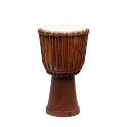 DJEMBE MALI TAILLE MOYENNE HAUTEUR 54 CM