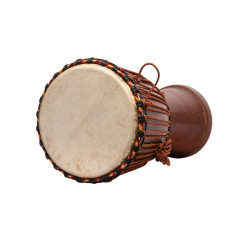 DJEMBE MALI TAILLE MOYENNE HAUTEUR 54 CM