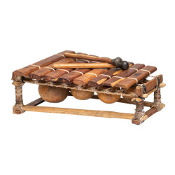 BALAFON PENTATONIQUE DE 8 LAMES AVEC MAILLOCHES