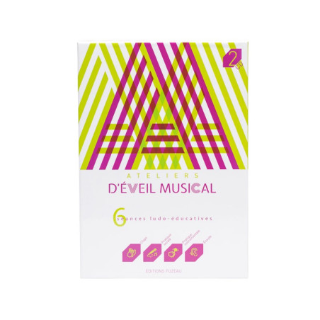 COFFRET LIVRE CD ATELIER D EVEIL MUSICAL VERT