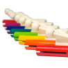 Percunot' | Tubes Colorés Accordés | Mailloche intégrée | Fuzeau