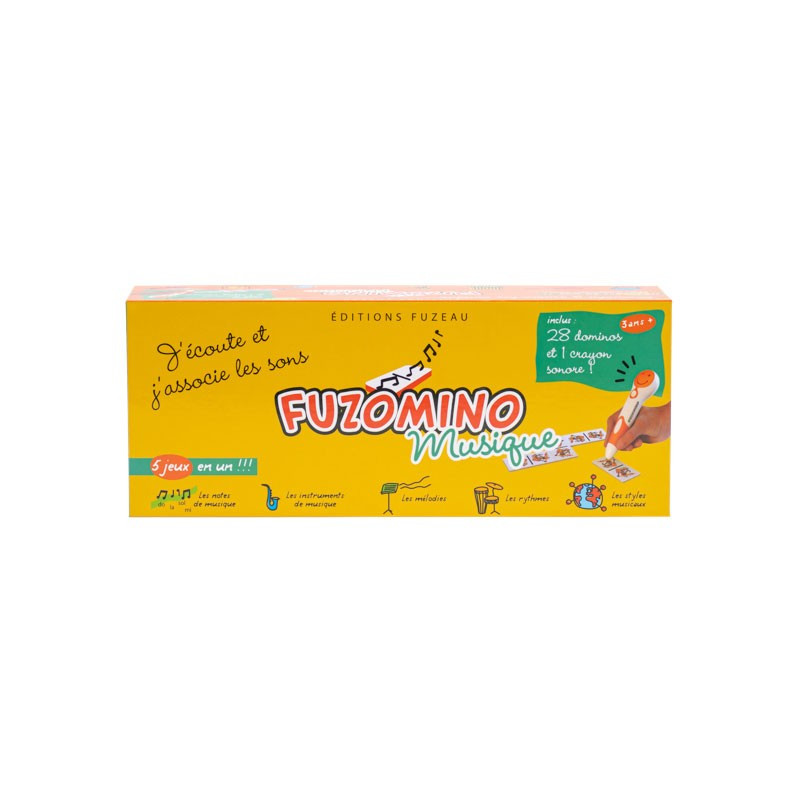 COFFRET FUZOMINO MUSIQUE COFFRET FUZOMINO MUSIQUE