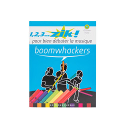 LIVRET-CD 1 2 3 ZIK POUR BOOMWHACKERS 