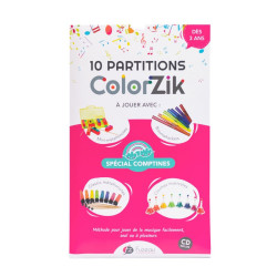 10 PARTITIONS COLORZIK SPECIAL COMPTINES