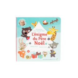 LIVRE-CD L'ENIGME DU PÈRE NOËL SOUS FORME DE CALENDRIER
