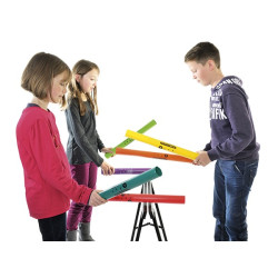 LOT COLORZIK SPECIAL HITS AVEC SON JEU DE 8 TUBES BOOMWHACKERS