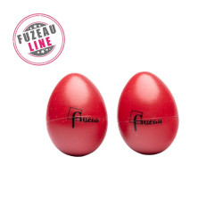 Paire Oeufs Sonores Maracas | Coloris Rouge | Fuzeau