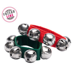 Bracelets Chevilles | La Paire | Attache Velcro | 5 grelots | Fuzeau