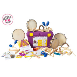 Malle de 10 instruments en bois pour enfant pour enfant de - Musicakids  éveil musical