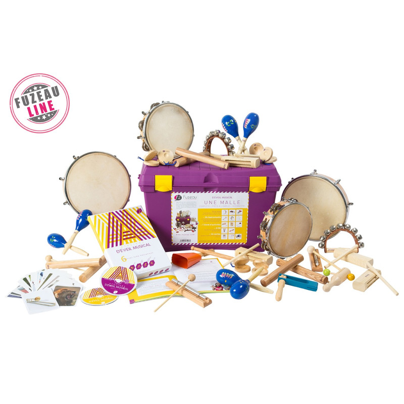MALLE MELODIQUE 24 INSTRUMENTS POUR LES ATELIERS D EVEIL MUSICAL MALLE MELODIQUE 24 INSTRUMENTS POUR LES ATELIERS D EVEIL MUSICAL