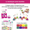 Ensemble Complet | ColorZik Comptines | Jeu de 8 Cloches | Fuzeau