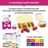 LOT METHODE COLORZIK SPECIAL COMPTINES AVEC SON MINI METALLONOTES