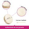 TAMBOURIN DE DIAMETRE 15 CM