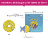 LOT LIVRET-CD A LA PLAGE AVEC UN SHAKER POISSON