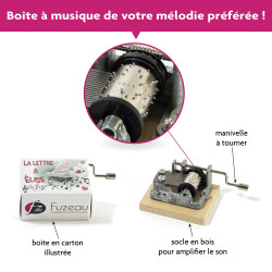 Serinette | Boite à Musique | Mélodie La Lettre à Elise | Fuzeau