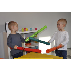 LOT DE 6 BOOMWHACKERS PENTATONIQUE 