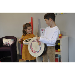 BODHRAN DE DIAMETRE 20 CM