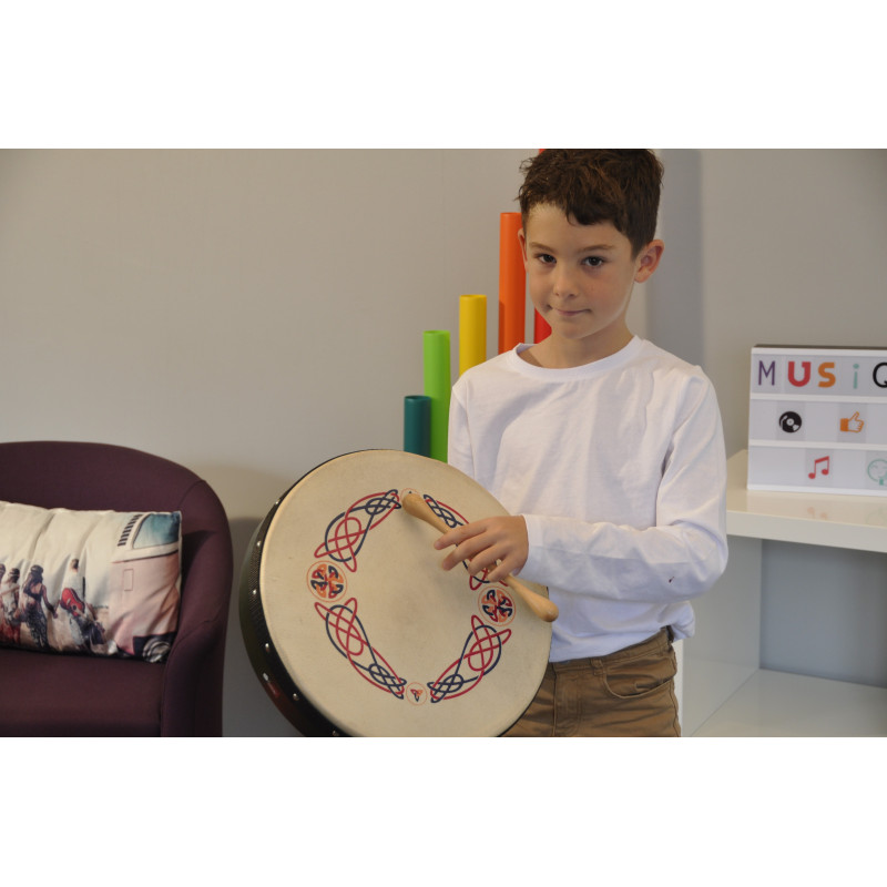 Bodhran | Ø 35 cm | Instrument Irlandais | Fuzeau