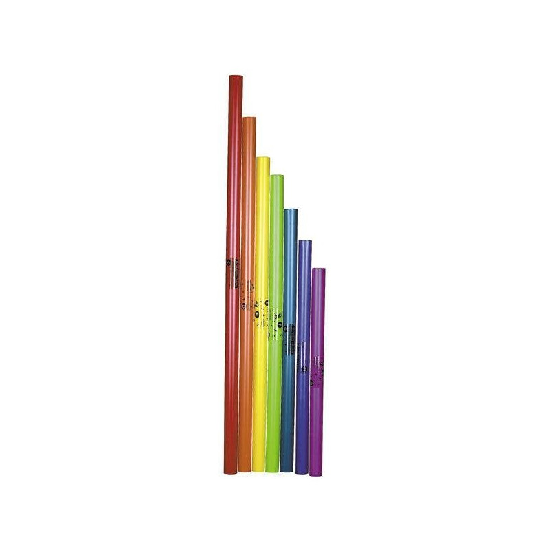 LOT DE 7 TUBES BOOMWHACKERS BASSE DIATONIQUES (7 NOTES)