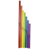 LOT DE 7 TUBES BOOMWHACKERS BASSE DIATONIQUES (7 NOTES)