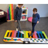 Piano Géant | Déroulant | Souple | Touches Colorées | Fuzeau