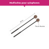 MAILLOCHE POUR XYLOPHONE ALTO LA PAIRE
