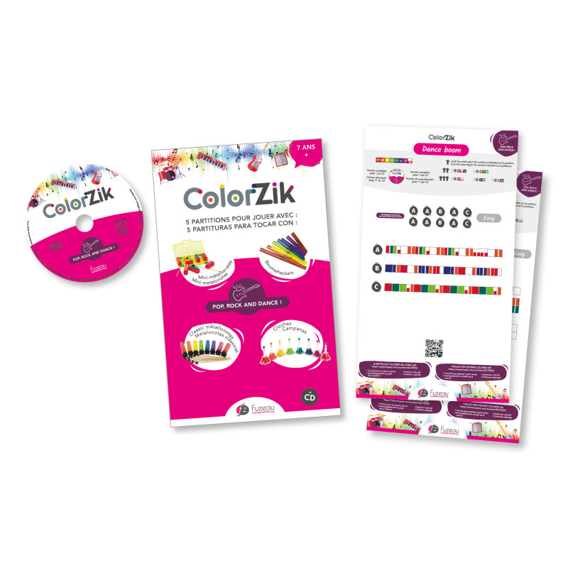 5 PARTITIONS COLORZIK POP ROCK AND DANCE 5 PARTITIONS COLORZIK POP ROCK AND DANCE