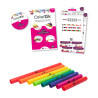 LOT COLORZIK POP ROCK 1 DANCE AVEC SON JEU DE 8 TUBES BOOMWHACKERS