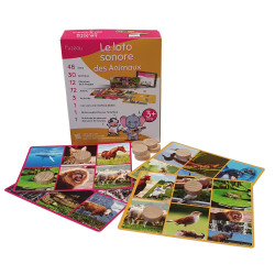 Loto Sonore des Animaux | Ecouter | Associer Sons et Images | Fuzeau