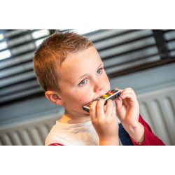 HARMONICA SEUL POUR JOUER AVEC LE LIVRET-CD 1 2 3 ZIK HARMONICA