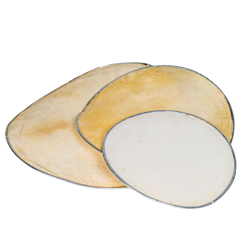 PEAU NATURELLE POUR TAMBOURIN 20 CM PEAU NATURELLE POUR TAMBOURIN 20 CM