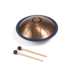 Zenko Aqua | Petit Tongue Drum | 8 Notes Cristallines | Fuzeau Séniors