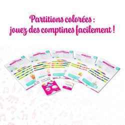 Partitions | Comptines | Codes Couleurs | Fuzeau Séniors