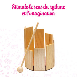 Octoblock | En Bois | Sonorités Insolites | Fuzeau Séniors