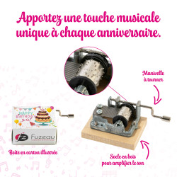 Serinette | Boite Musique | Happy Birthday | Anniversaire | Fuzeau Séniors