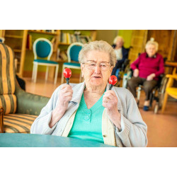 Lot | 20 Paires | Oeufs Sonores Maracas | Fuzeau Séniors