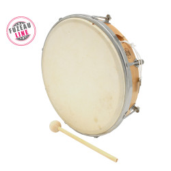 Tambourin | Ø 25 CM |Peau Naturelle | Fuzeau Séniors