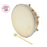 Tambourin | Ø 25 CM |Peau Naturelle | Fuzeau Séniors