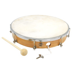 Tambourin | Peau Naturelle | Ø 30 cm | Fuzeau Séniors
