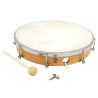 Tambourin | Peau Naturelle | Ø 30 cm | Fuzeau Séniors