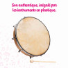 Tambourin | Peau Naturelle | Ø 30 cm | Fuzeau Séniors