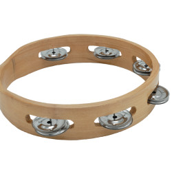 Couronne 12 Cymbalettes | En Bois | Jouer des Rythmes | Fuzeau Séniors
